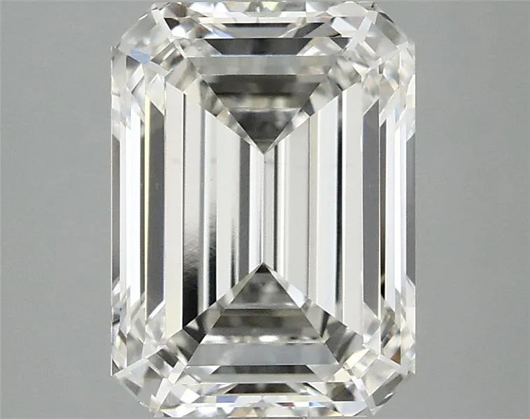3.09ct Emerald Lab Grown Diamond (Colour H, Clarity VVS2, IGI Certified)