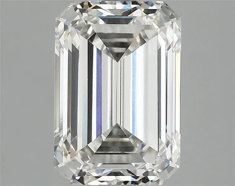 3.09ct Emerald Lab Grown Diamond (Colour H, Clarity VVS2, IGI Certified)