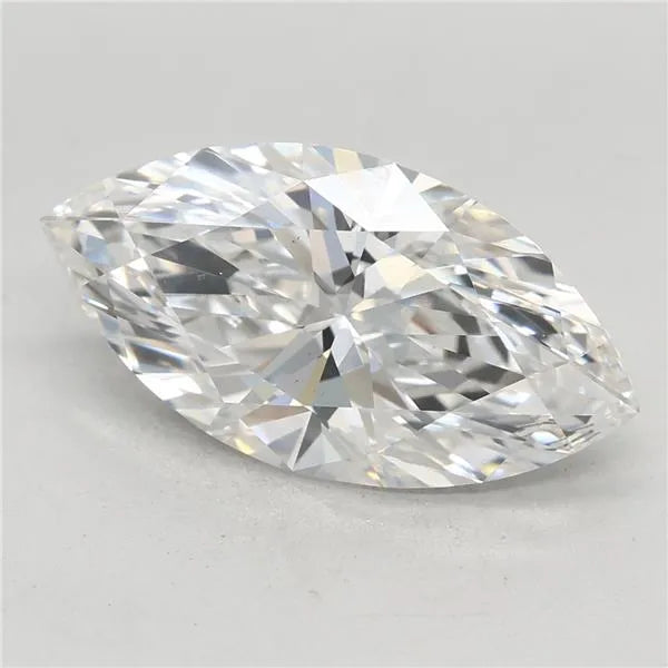 3.09ct Marquise Lab Grown Diamond (Colour F, Clarity VS1, IGI Certified)