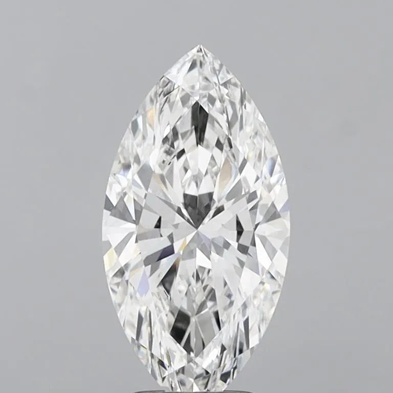 3.09ct Marquise Lab Grown Diamond (Colour F, Clarity VVS1, IGI Certified)