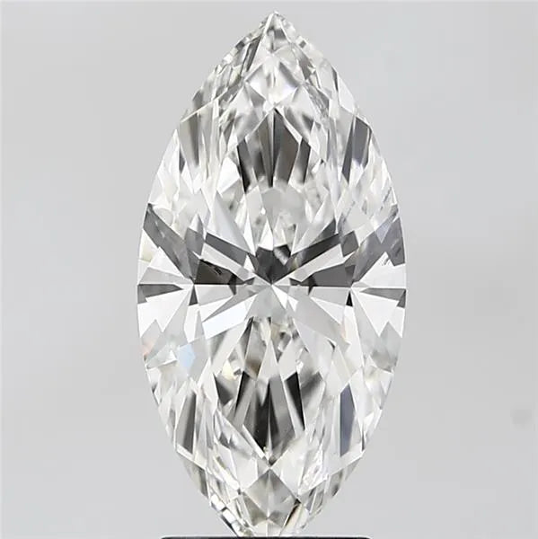 3.09ct Marquise Lab Grown Diamond (Colour G, Clarity VVS2, Cut EX, IGI Certified)