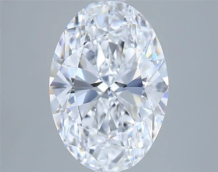 3.09ct Oval Lab Grown Diamond (Colour D, Clarity VVS1, IGI Certified)