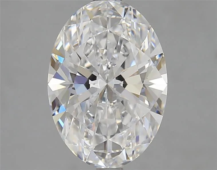 3.09ct Oval Lab Grown Diamond (Colour D, Clarity VVS1, IGI Certified)