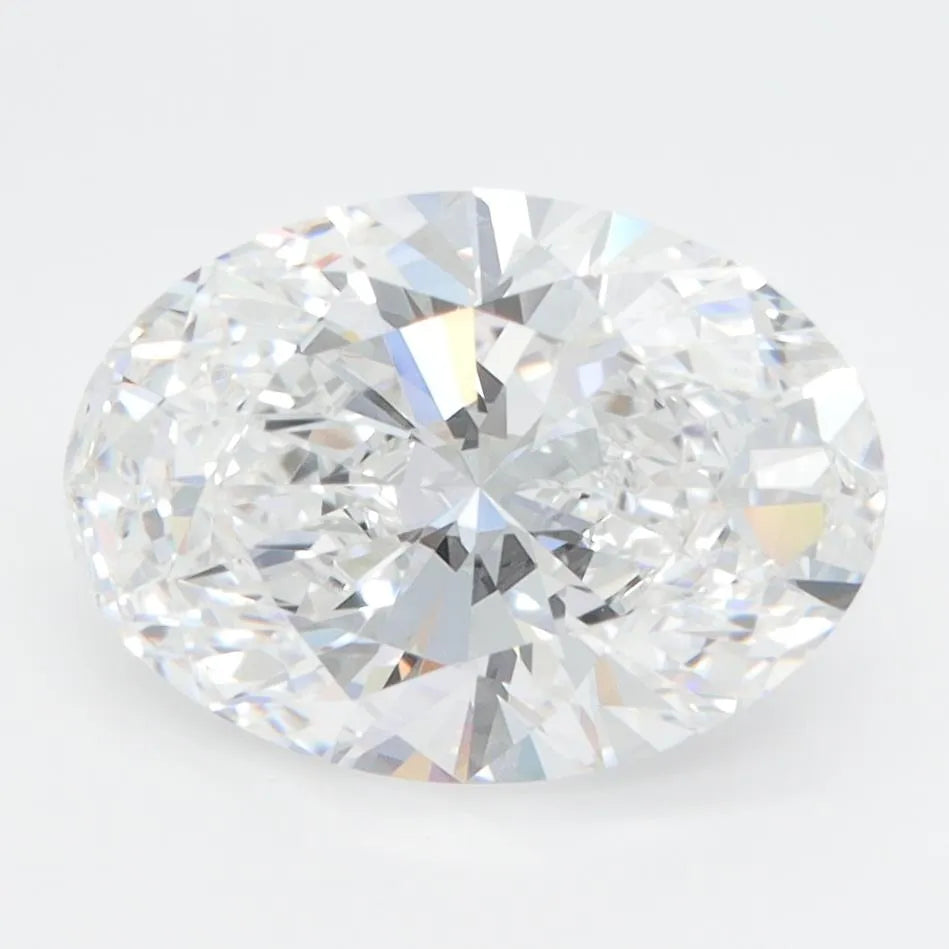 3.09ct Oval Lab Grown Diamond (Colour D, Clarity VVS2, GIA Certified)