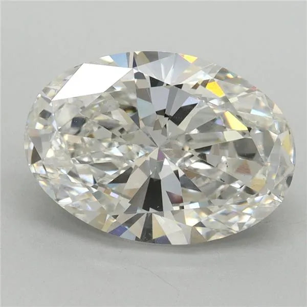 3.09ct Oval Lab Grown Diamond (Colour E, Clarity VS2, Cut GD, Uncertified)