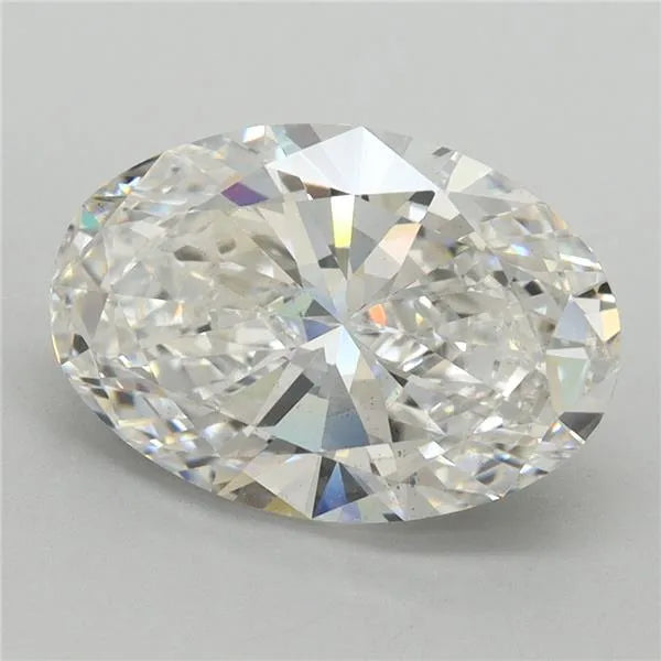 3.09ct Oval Lab Grown Diamond (Colour E, Clarity VS2, Cut VG, Uncertified)