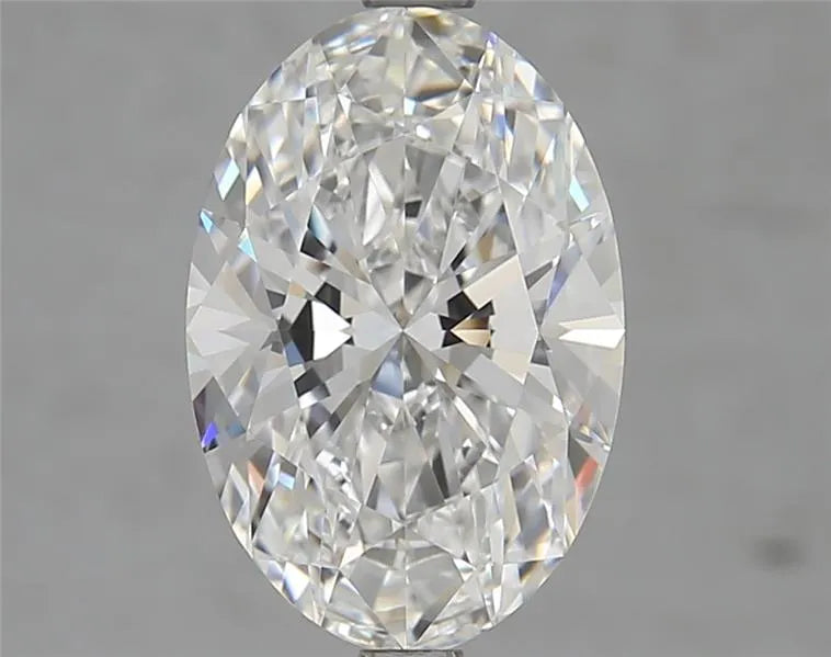 3.09ct Oval Lab Grown Diamond (Colour E, Clarity VVS1, GIA Certified)
