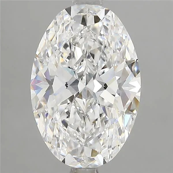 3.09ct Oval Lab Grown Diamond (Colour E, Clarity VVS1, IGI Certified)