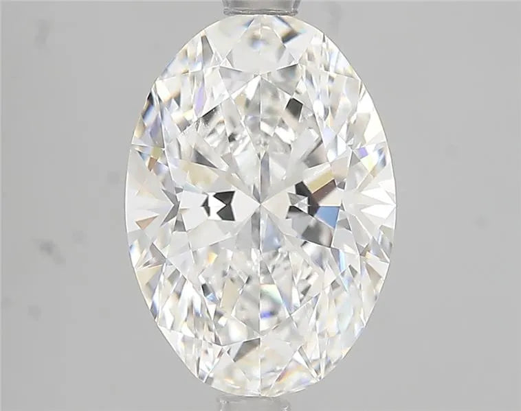 3.09ct Oval Lab Grown Diamond (Colour E, Clarity VVS1, IGI Certified)