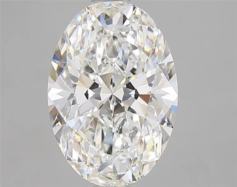 3.09ct Oval Lab Grown Diamond (Colour E, Clarity VVS1, IGI Certified)