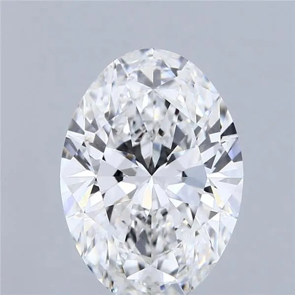 3.09ct Oval Lab Grown Diamond (Colour E, Clarity VVS1, IGI Certified)