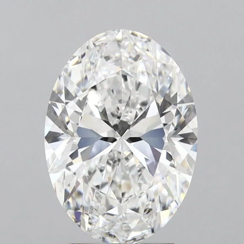 3.09ct Oval Lab Grown Diamond (Colour E, Clarity VVS1, IGI Certified)