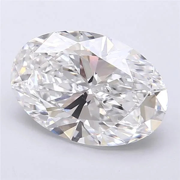 3.09ct Oval Lab Grown Diamond (Colour E, Clarity VVS2, IGI Certified)