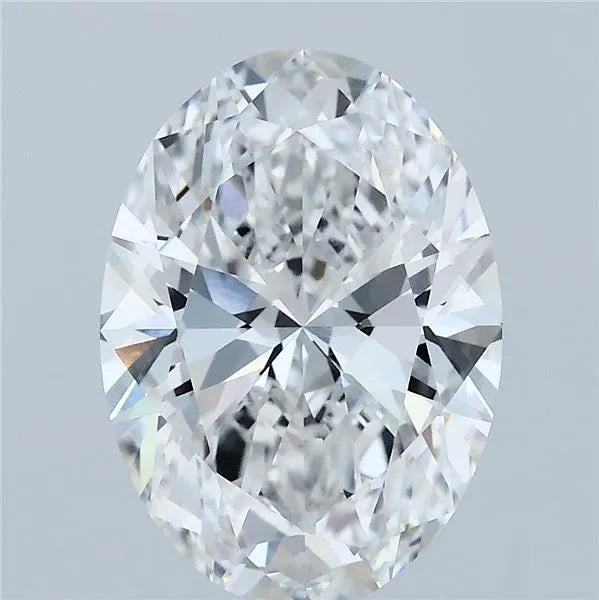 3.09ct Oval Lab Grown Diamond (Colour E, Clarity VVS2, IGI Certified)