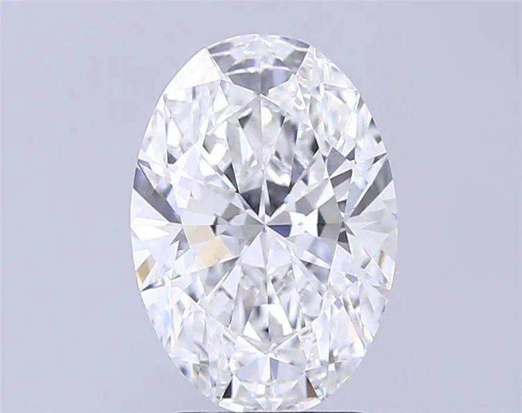 3.09ct Oval Lab Grown Diamond (Colour E, Clarity VVS2, IGI Certified)
