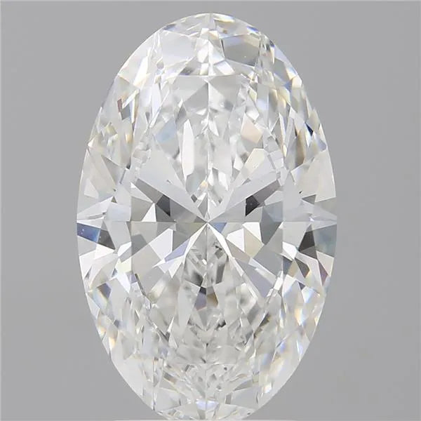 3.09ct Oval Lab Grown Diamond (Colour E, Clarity VVS2, IGI Certified)