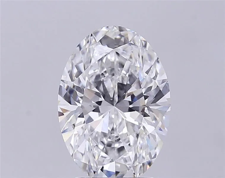 3.09ct Oval Lab Grown Diamond (Colour E, Clarity VVS2, IGI Certified)