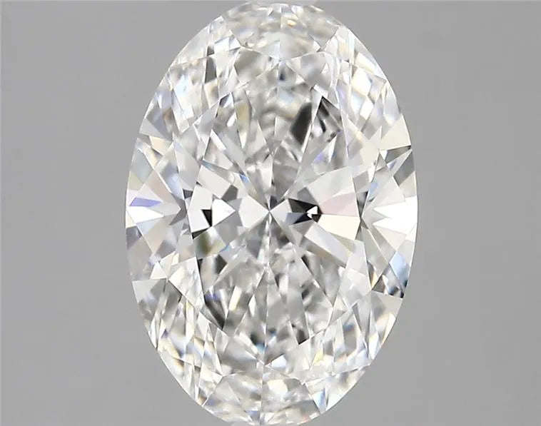 3.09ct Oval Lab Grown Diamond (Colour E, Clarity VVS2, IGI Certified)