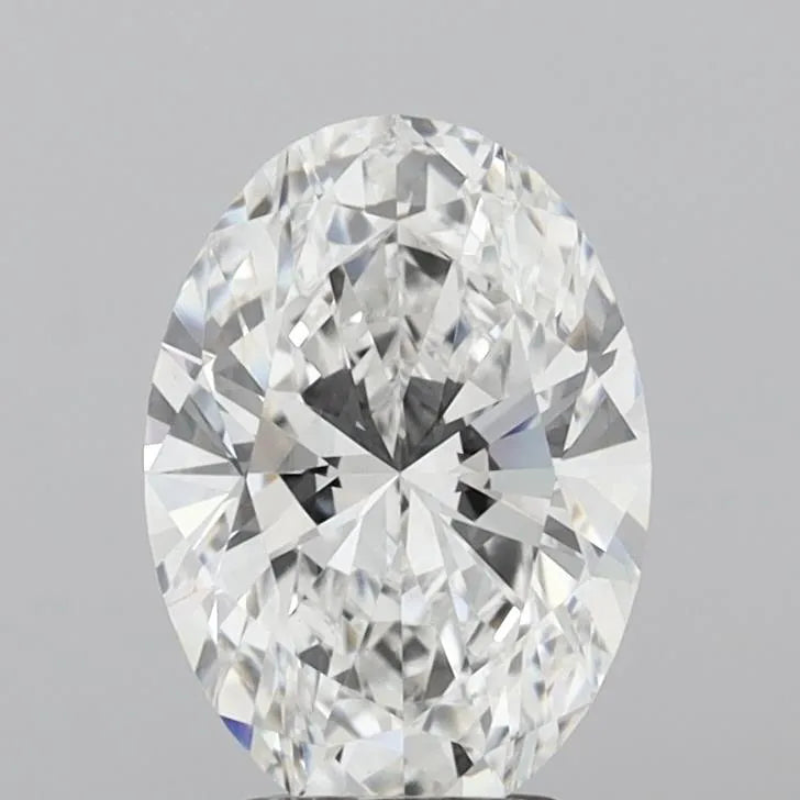 3.09ct Oval Lab Grown Diamond (Colour E, Clarity VVS2, IGI Certified)