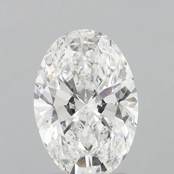 3.09ct Oval Lab Grown Diamond (Colour E, Clarity VVS2, IGI Certified)