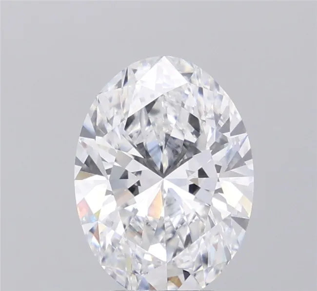3.09ct Oval Lab Grown Diamond (Colour E, Clarity VVS2, IGI Certified)
