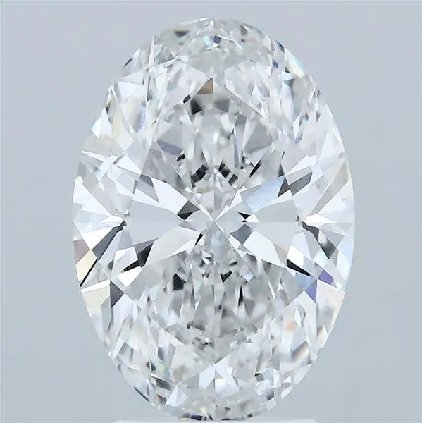 3.09ct Oval Lab Grown Diamond (Colour E, Clarity VVS2, IGI Certified)