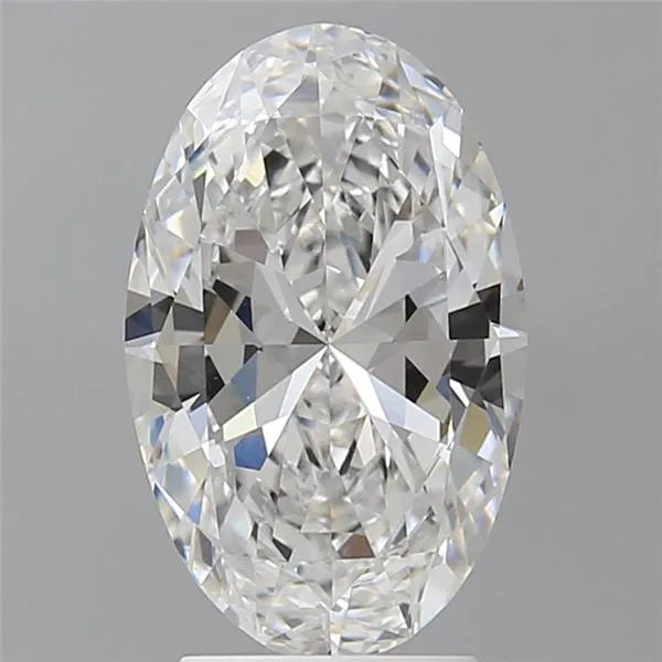 3.09ct Oval Lab Grown Diamond (Colour E, Clarity VVS2, IGI Certified)