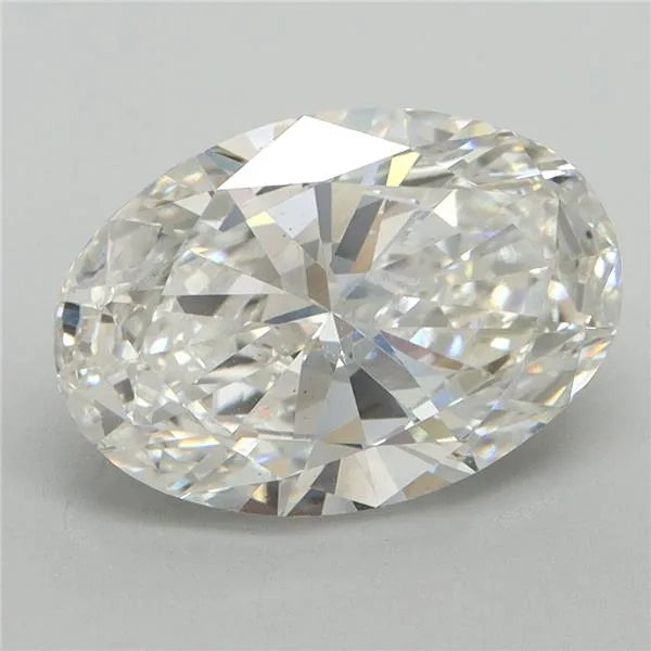 3.09ct Oval Lab Grown Diamond (Colour F, Clarity VS2, Cut GD, Uncertified)