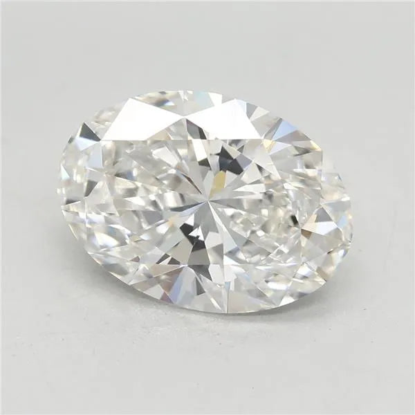3.09ct Oval Lab Grown Diamond (Colour F, Clarity VVS1, IGI Certified)