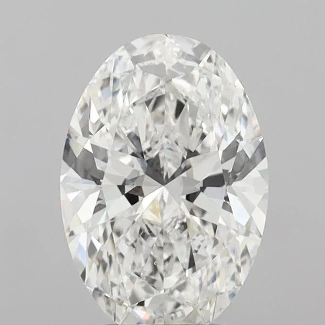 3.09ct Oval Lab Grown Diamond (Colour F, Clarity VVS2, IGI Certified)