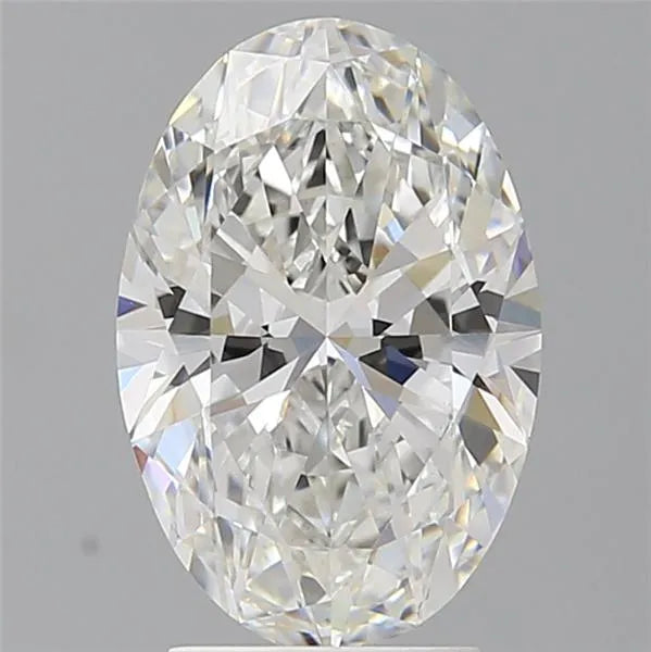 3.09ct Oval Lab Grown Diamond (Colour F, Clarity VVS2, IGI Certified)
