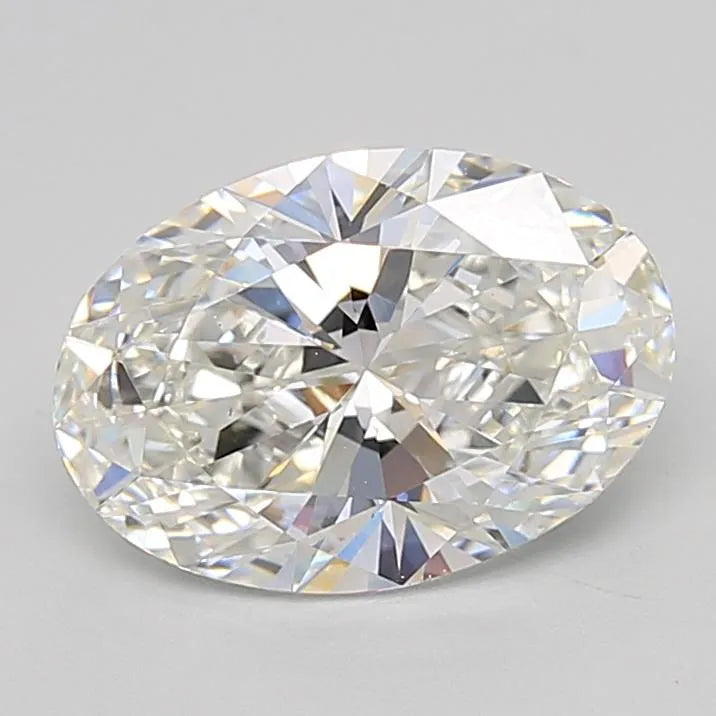 3.09ct Oval Lab Grown Diamond (Colour F, Clarity VVS2, IGI Certified)