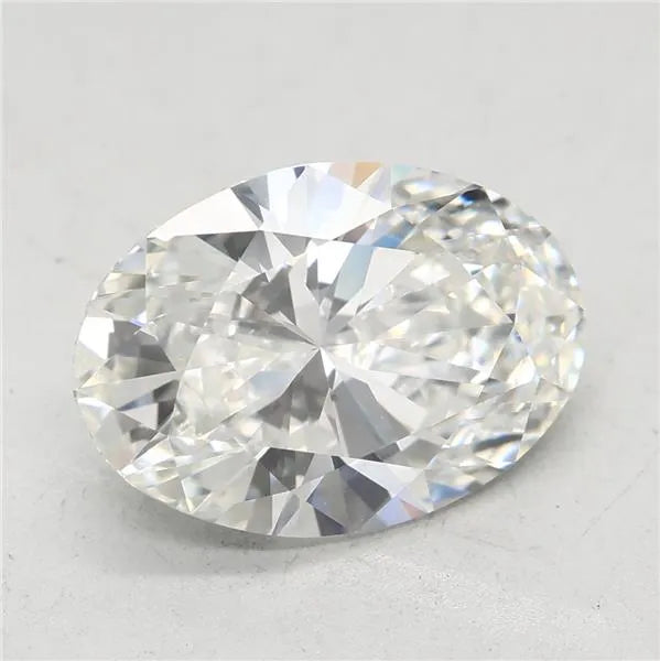 3.09ct Oval Lab Grown Diamond (Colour F, Clarity VVS2, IGI Certified)