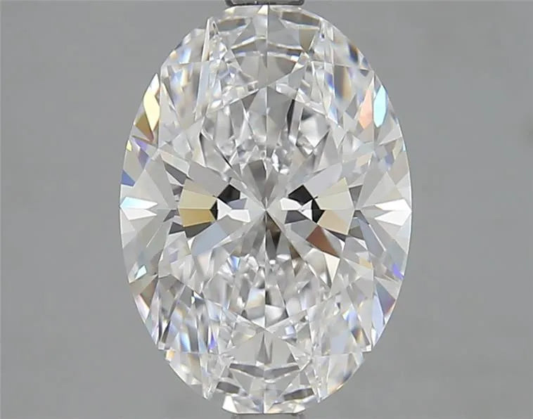 3.09ct Oval Lab Grown Diamond (Colour F, Clarity VVS2, IGI Certified)