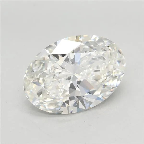 3.09ct Oval Lab Grown Diamond (Colour F, Clarity VVS2, IGI Certified)