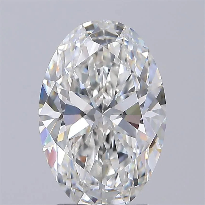 3.09ct Oval Lab Grown Diamond (Colour F, Clarity VVS2, IGI Certified)