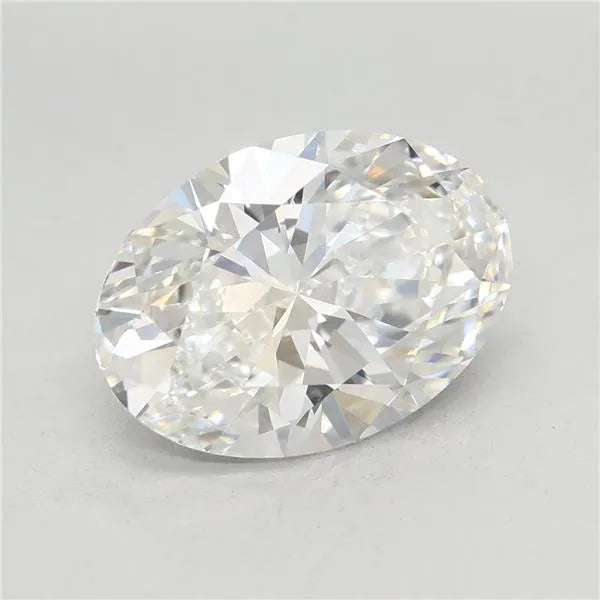 3.09ct Oval Lab Grown Diamond (Colour F, Clarity VVS2, IGI Certified)