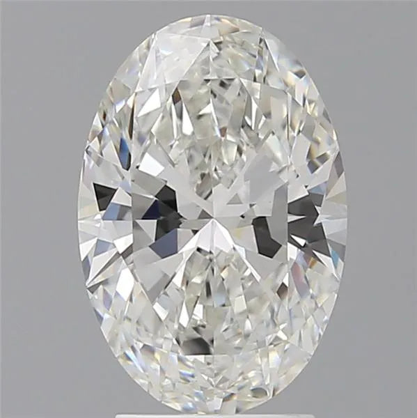 3.09ct Oval Lab Grown Diamond (Colour F, Clarity VVS2, IGI Certified)