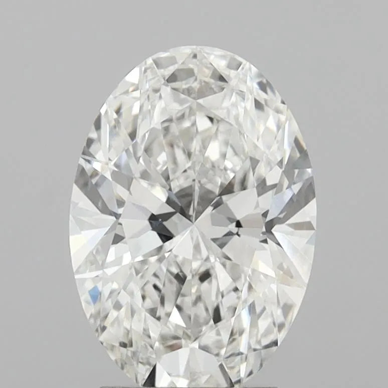 3.09ct Oval Lab Grown Diamond (Colour F, Clarity VVS2, IGI Certified)