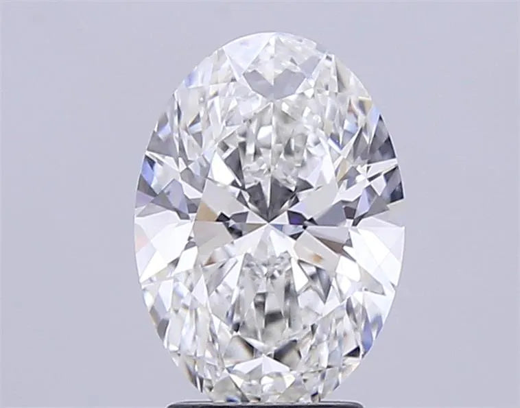 3.09ct Oval Lab Grown Diamond (Colour F, Clarity VVS2, IGI Certified)