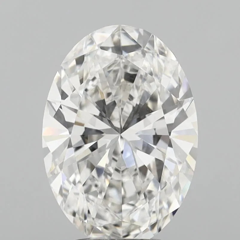 3.09ct Oval Lab Grown Diamond (Colour F, Clarity VVS2, IGI Certified)