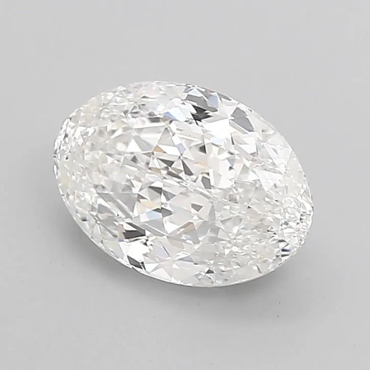 3.09ct Oval Lab Grown Diamond (Colour F, Clarity VVS2, IGI Certified)