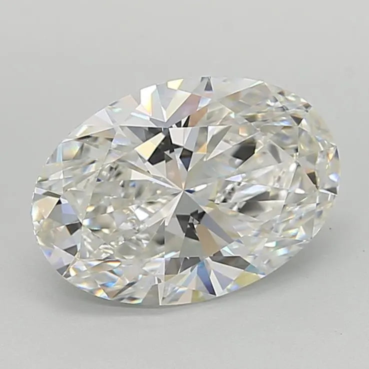 3.09ct Oval Lab Grown Diamond (Colour F, Clarity VVS2, IGI Certified)