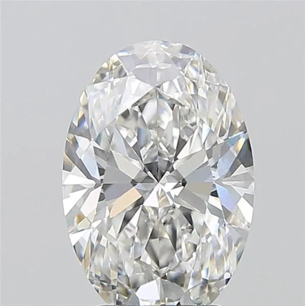 3.09ct Oval Lab Grown Diamond (Colour F, Clarity VVS2, IGI Certified)