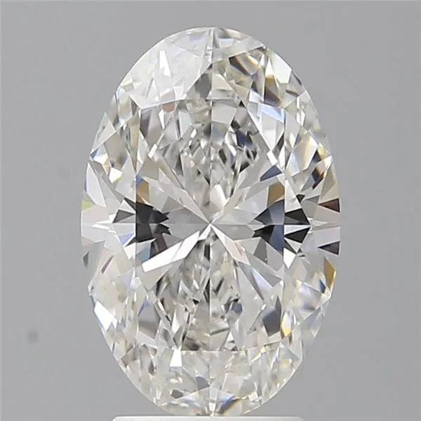 3.09ct Oval Lab Grown Diamond (Colour F, Clarity VVS2, IGI Certified)