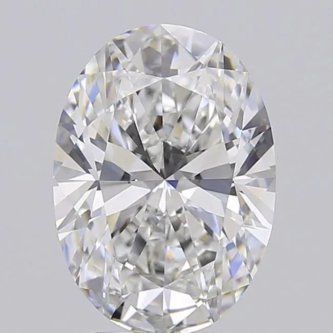 3.09ct Oval Lab Grown Diamond (Colour F, Clarity VVS2, IGI Certified)