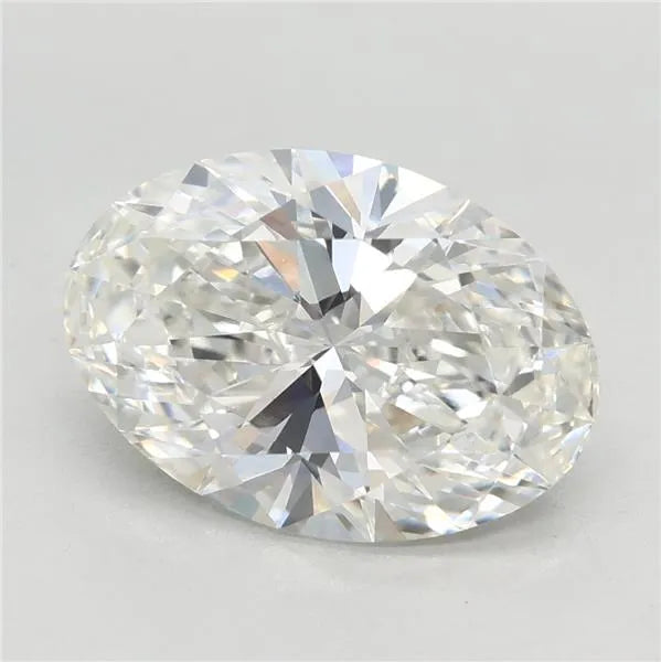 3.09ct Oval Lab Grown Diamond (Colour F, Clarity VVS2, IGI Certified)