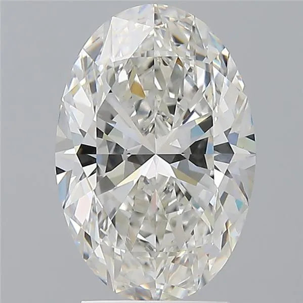 3.09ct Oval Lab Grown Diamond (Colour F, Clarity VVS2, IGI Certified)
