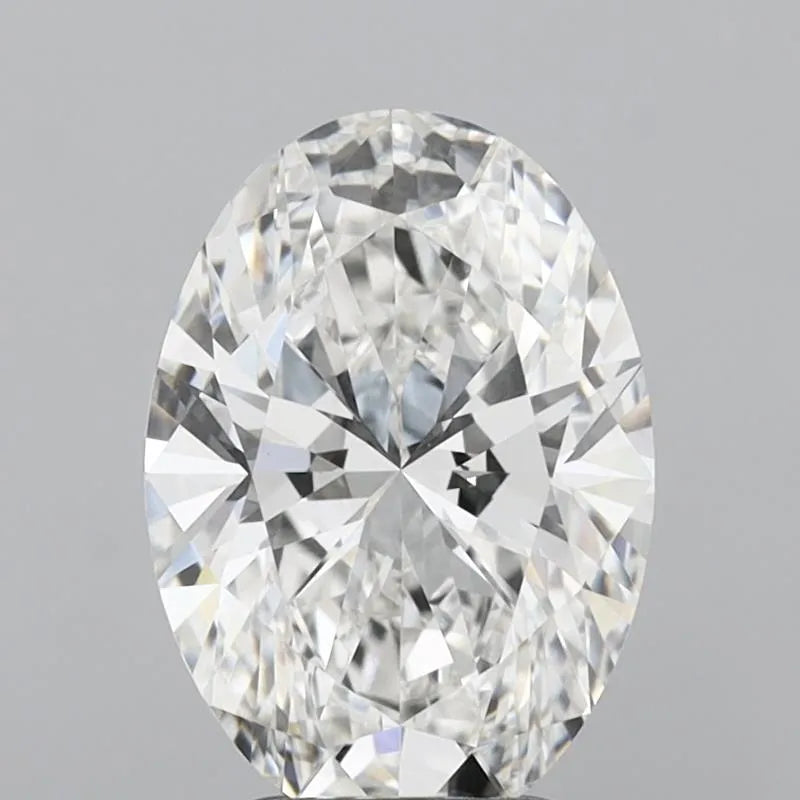 3.09ct Oval Lab Grown Diamond (Colour F, Clarity VVS2, IGI Certified)