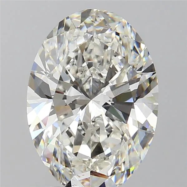 3.09ct Oval Lab Grown Diamond (Colour G, Clarity VS1, IGI Certified)